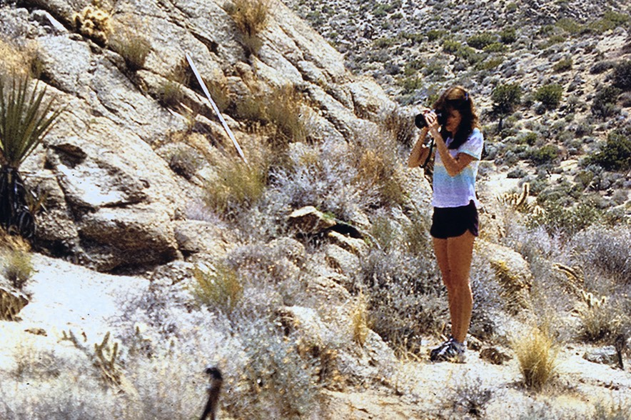 Photography in the desert